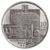 Strieborná zberateľská eurominca v hodnote 10 eur k 150. výročiu narodenia Michala Bosáka
Michal Bosák (10. 12. 1869 – 18. 2. 1937) – americký bankár zo Šariša – patril medzi najvýznamnejších predstaviteľov komunity amerických Slovákov. Po odchode do Ameriky sa cez rôzne podnikateľské aktivity dopracoval až k založeniu vlastnej súkromnej banky Michal Bosak Privat Bank v meste Olyphant. Zároveň sa podieľal na budovaní ďalších bánk a peňažných ústavov v Pensylvánii. Paralelne s podnikaním sa angažoval v národnom hnutí amerických Slovákov a bol aj signatárom Pitsburskej dohody. Po skončení vojny a vzniku ČSR viackrát navštívil národne oslobodené Slovensko a finančne podporil viacero projektov. V roku 1920 založil v Bratislave Americko-slovenskú banku, ktorá postupne otvorila v Prahe a na ostatnom území ČSR spolu 12 pobočiek. V Prešove nechal pre banku postaviť reprezentatívne sídlo, dodnes známe ako Bosákova banka.