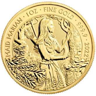 Nová zbierka zlatých mincí, inšpirovaná mýtmi a legendami, skúma očarujúce príbehy, ktoré sa dedia po generácie a oslavujú sa dodnes.
Zbierka začala hlavnou postavou príbehu Robina Hooda, a teraz sa zameriava na jeho dobrodružnú a pohotovú spoločníčku Maid Marian. Niekedy sa hovorí, že slúžka Marian je žena vysokého vzrastu, ale vždy žena ľudu, zhromaždila cenné informácie, ktoré informovali Robina Hooda a jeho skupinu veselých mužov v Sherwoodskom lese. Nasledovať bude ešte jedna minca inšpirovaná príbehom, v ktorej bude spoľahlivý spoločník Robina Hooda Little John.
Slúžka Marian je vyobrazená podľa návrhu od Jody Clark. Marian stojí bdelá medzi zeleňou lesa Sherwood a nenápadne pozoruje stromy s lukom a šípmi na chrbte, pripravená konať. Každá jedna uncová minca, vyrazená do rýdzeho zlata 999,9, je dokončená podľa štandardu Kráľovskej mincovne a je k dispozícii aj ako strieborná edícia..
 
Kľúčové body:
Druhé vydanie v novej vzrušujúcej zbierky mincí
Každá minca obsahuje jednu trójsku uncu rýdzeho zlata 999,9
V súlade s normami zlatých prútov The Royal Mint
Predstavuje modernú interpretáciu Maid Marian od Jody Clark
Jednotlivo balené v jednej mincovnej kapsule