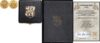 1 Dukát novorazba, certifikát s originálnym podpisom kniežaťa Schlika, etua, 1767/2019, 3,5g, Kremnica. 20 mm, Au 986/1000, limitovaná edícia 150 ksUNC | UNC