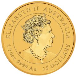 Nová sada mincí na rok 2022 z austrálskej lunárnej série III od Perth Mint je venovaná roku Tigra.
Tiger je tretie zviera v čínskom kalendári zverokruhu. Toto tretie vydanie 12-ročnej série Lunár III zobrazuje malé tigríča, ktoré kráča po stopách svojho hrdého rodiča skalnatým a bambusom pokrytým terénom. Dizajn mince tiež obsahuje čínsky znak pre „Tiger“, nápis „TIGER 2022“ a tradičnú značku mincovne „P“.
Na reverze je portrét kráľovnej Alžbety II., ako aj denominácia a rýdzosť. Zatiaľ čo v africkom a európskom regióne je lev považovaný za „kráľa džungle“, v ázijskom regióne je tento status pripisovaný tigrovi - v neposlednom rade kvôli jeho kráse a mimoriadnej sile. Tí, ktorí sa narodili v znamení tigra v rokoch 2022, 2010, 1998, 1986, 1974, 1962 a každých 12 rokov predtým, sú považovaní za citlivých, emocionálnych a premýšľavých. Tiger vo všeobecnosti znamená odvahu, oduševnenosť a statočnosť a ako rodený vodca vyniká v súkromnom ako aj profesionálnom živote. Tigre sú veľmi zamerané na úspech, ale môžu byť tiež náchylné k netrpezlivosti.
Táto minca „Rok tigra 2022“ je vyrazená z 1/10 unce 99,99% rýdzeho zlata. Minca sa dodáva v ochrannej kapsule na mince.
 