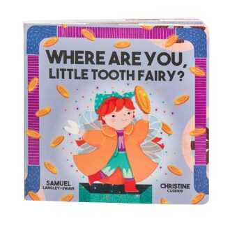 Where has the Tooth Fairy gone and when will she be back? An exciting lift the flap adventure book all about the Tooth Fairy

Produced in exclusive partnership between Owlet Press and The Royal Mint

An inclusive and modern take on the story for children aged 2-4 years

Brings an age-old tradition to life through charming illustrations and captivating storytelling

Written by Samuel Langley-Swain and illustrated by Christine Cuddihy

Designed to be read aloud and delightfully tactile with large flaps for your baby to explore and interact with

 