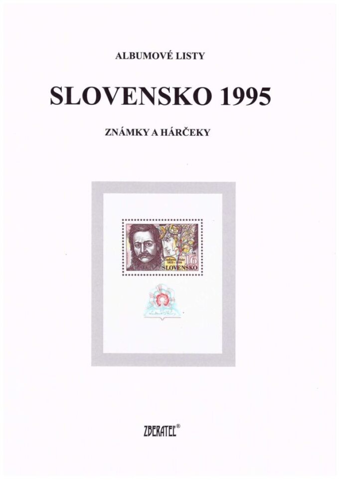 Slovenská republika&nbsp;1995
Kompletná generálna zbierka&nbsp;známok, rok 1995 + albumové listy - základný variant
Stav: **
