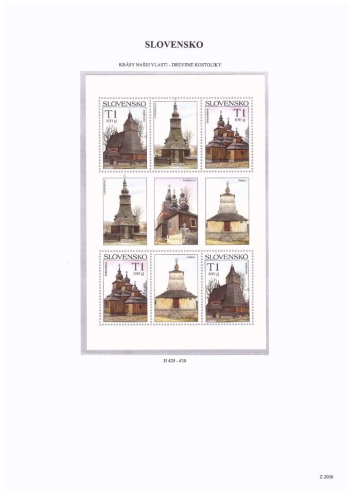Slovenská republika&nbsp;2008
Kompletná generálna zbierka&nbsp;známok, rok&nbsp;2008&nbsp;+ albumové listy - základný variant
Stav: **