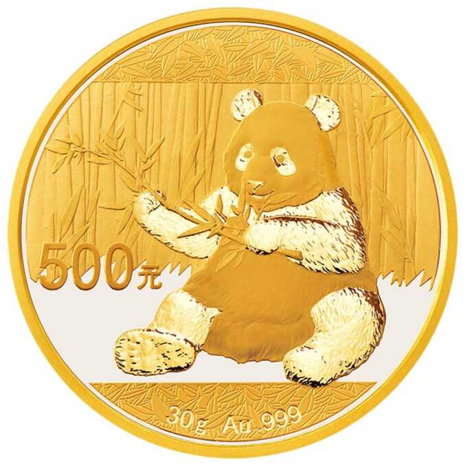 Čínska panda je nepochybne najpopulárnejšou a najlegendárnejšou mincou. Vďaka každoročne sa meniacim motívom sú čínske mince Panda veľmi populárne medzi investormi a zberateľmi. Panda veľká, ktorá pochádza z Číny, je považovaná za symbol šťastia a všeobecne znamená harmóniu a trpezlivosť. Zlaté mince Panda od Čínskej ľudovej banky sa dodávajú zapečatené v pôvodnej plastovej fólii.