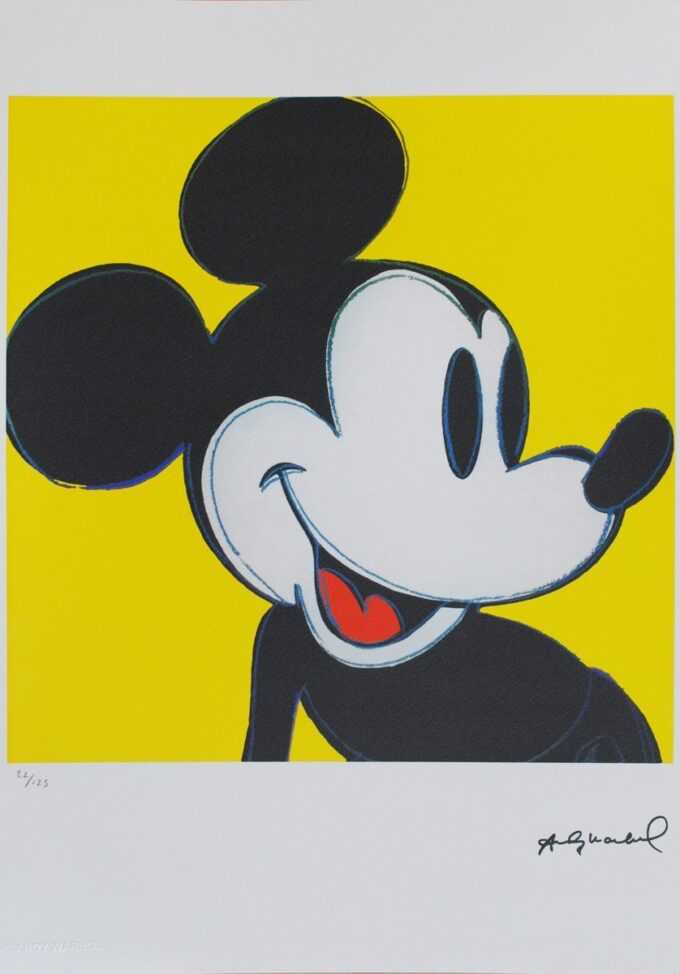 Andy Warhol d´apres - Mickey Mouse
Rozmer: 35 x 50 cm