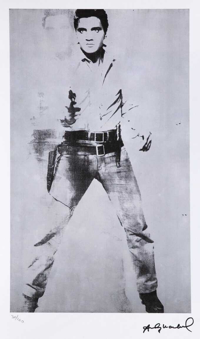 Andy Warhol d´apres - Elvis Presley
Rozmer: 38,3 x 56 cm