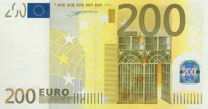 2 x 200 EURO, 2002, Séria "X", Nemecko
Tlačová doska: R006C4
Sériové čísla: X01855183115 + X01855183124
Podpis: Wim Duisenberg
Stav: UNC
POSTUPKA !
 