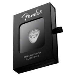 Strieborná minca. Prvé oficiálne Fender® strieborné gitarové trsátko na svete!