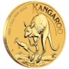 Klokan je bezpochyby jedným z najpopulárnejších predstaviteľov austrálskej divočiny. Mincu vyrazila mincovňa Perth z 1/2 unce 99,99% rýdzeho zlata. Motív roku 2022 austrálskych zlatých mincí klokana zobrazuje klokaniu matku a jéj mláďa skákajúc cez trávnatú pláň s kopcami na obzore. Na zadnej strane je portrét kráľovnej Alžbety II. od Jody Clarkovej a jej denominácia. Zlatá minca je dodávaná v ochrannej kapsule.