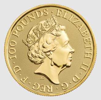 Kráľovská mincovňa hrdo oslavuje jeden z najznámejších a najmajestátnejších symbolov Spojeného kráľovstva, „The Royal Arms“. Tento trvalý znak znamená po stáročia kráľovskú hodnosť a silu. V roku 2019 vytvoril heraldický umelec Timothy Noad interpretáciu The Royal Arms pre nový sortiment drahých kovov a dizajn sa teraz vracia už tretí rok po sebe. Kráľovská zbroj je oficiálnym štátnym znakom vládnuceho panovníka, ktorého portrét je na lícnej strane tejto mince s rýdzim zlatom v hodnote 1 unce. Hotel Royal Arms, ktorý sa kedysi na stredovekom bojisku používal na štíty a transparenty, sa teraz dostáva do centra pozornosti obklopený lúčmi, ktoré vytvárajú nádherné pozadie a poskytujú pridanú funkciu zabezpečenia. Mince sú dokončené podľa najvyššieho štandardu kráľovskej mincovne. Zlatú mincu Royal Arms 2022 je možné kúpiť aj jednotlivo a je k dispozícii aj v jemných strieborných edíciách. Celosvetovo obmedzené na 5 000 zlatých mincí.