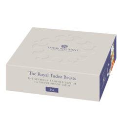 The Royal Tudor Beasts Seymour Panther 2022 1oz Silver Proof Coin
