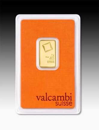 Produkty švajčiarskej spoločnosti Valcambi patria medzi obľúbené investičné zlaté a strieborné tehly v Európe. Tehlička je zabalená v PET priehľadnom blistrovom balení s certifikátom.