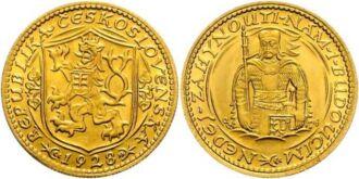 1 Dukát, 1928, Kremnica, 3,49g, MCH CSR1D-005UNC | UNC