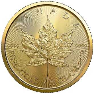 Kanadský javorový list je absolútnym bestsellerom a jednou z najpopulárnejších mincí medzi investormi a zberateľmi na celom svete.
Kráľovská kanadská mincovňa vydáva javorový list v zlate od roku 1979. Motívom kanadskej klasiky je tradične javorový list – národný symbol a „veľvyslanec“ Kanady. Rubová strana zobrazuje portrét kráľovnej Alžbety II., nominálnu hodnotu, rok vydania a tento rok je doplnený o roky vládnutia "1952-2022" jéj Veličenstva.
Zlaté mince javorového listu sú dodávané bez balenia.