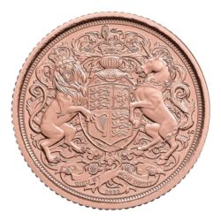 359899-sovereign_half_2022_gold_memorial_edition_1-jpg Zlatá minca. Jej veličenstvo kráľovná sa zapísala do histórie, keď sa stala prvou britskou panovníčkou, ktorá oslávila platinové jubileum.