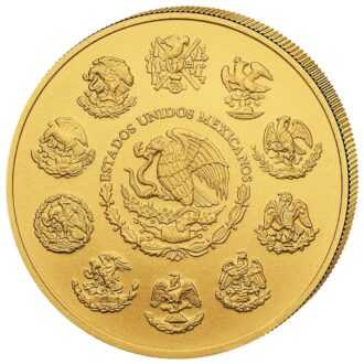 Zlatú mincu "Libertad" vydáva Banco de México od roku 1981 a je treťou najstaršou zlatou mincou po juhoafrickom Krugerrande a kanadskom Maple Leaf. Minca, ktorá sa tiež nazýva Onza, nemá pevnú nominálnu hodnotu ale napriek tomu je v Mexiku zákonným platidlom. Táto minca Libertad z roku 2021 bola vyrazená z jednej unce 99,9% rýdzeho zlata v UNC kvalite. Ako každý rok, motív zobrazuje bohyňu víťazstva Viktóriu ako symbol nezávislosti Mexika. Na rube je zobrazený štátny znak Mexika obklopený desiatimi historickými podobami erbu.
Zlatá minca Libertad 2021 bola vyrazená v počte 1.050 kusov a dodáva sa voľne.