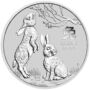 Nová sada mincí na rok 2023 z austrálskej lunárnej série III od Perth Mint je venovaná roku Zajaca.