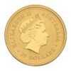 Klokan je bezpochyby jedným z najpopulárnejších predstaviteľov austrálskej divočiny. 
Mincu vyrazila mincovňa Perth z 1/4 unce 99,99% rýdzeho zlata. Motív roku 1999 austrálskych zlatých mincí klokana zobrazuje stojaceho klokana obzerajúceho sa okolo seba. 
Na zadnej strane je portrét kráľovnej Alžbety II ako aj nominálna hodnota 25 Dollars.
Zlatá minca je dodávaná v ochrannej kapsule.