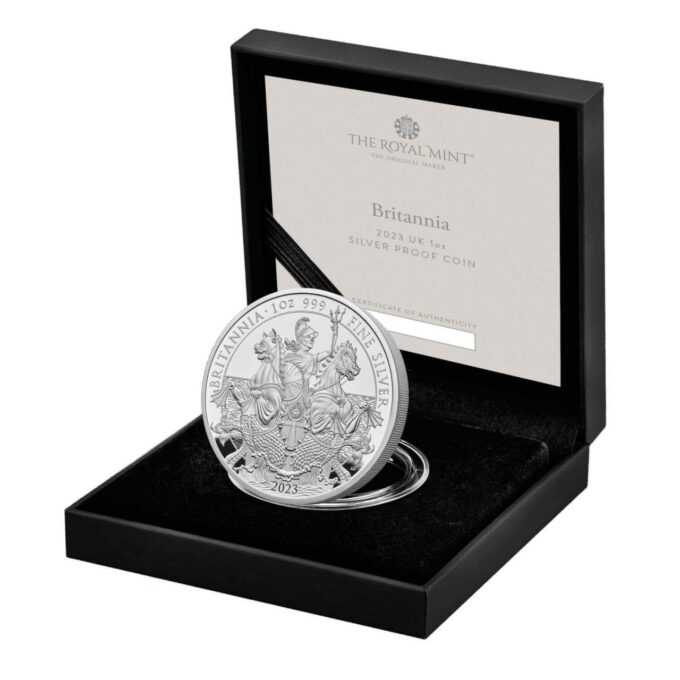 Britannia 2023 1oz Silver Proof Coin