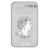 Limitovaná minca v počte 100ks, „Dragon 2020“, 1Oz o rýdzosti striebra 99,99“.
Predná strana mince je kolorovaná.
Ide o tretí ročník vydania od mincovne Perth venovaný čínskemu drakovi.
V čínskej kultúre je drak uctievaný ako božské bájne stvorenie, symbol moci, sily, bohatstva a šťastia, a často je zobrazovaný po boku svetielkujúcej alebo horiacej perly, symbolu múdrosti a osvietenia. Verí sa tiež, že draci sú vládcovia vody a počasia.
Táto dračia minca je vyrazená mincovňou Perth z 1 oz 99,99% rýdzeho striebra. Na líci je zobrazená podobizeň Jej Veličenstva kráľovnej Alžbety II., od umelkyne Jody Clarkovej, menová a nominálna hodnota „1 DOLÁR“, rok 2020, váha a rýdzosť „1oz 9999 Au“.
Obdĺžniková strieborná minca „Dragon“ v UNC kvalite je tento rok limitovaná na počet 250.000 kusov.
Dôležitá poznámka: Pokovovanie/zafarbenie na tejto minci vyrobila skúsená spoločnosť tretej strany!