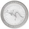 Austrálska minca Klokan z roku 2023, bola vyrazená mincovňou Perth z 1 unce rýdzeho striebra 99,99%.
Motív mince predstavuje klasické zobrazenie červeného klokana obklopeného štylizovanými slnečnými lúčmi. Súčasťou dizajnu sú aj nápisy „AUSTRALIAN KANGAROO“, rok vydania, hmotnosť „1oz“, rýdzosť „9999“ a „SILVER“. Na rube je zobrazená podobizeň kráľovnej Alžbety II. Jody Clark, doplnená o dátumy jej vlády „1952 – 2022“ a nominálnu hodnotu „1 DOLLAR“.
Austrálska strieborná minca klokan bola prvý krát vyrazená v roku 2015 a odvtedy je už vydávaná každoročne. Minca s rovnakým motívom každý rok je celosvetovo veľmi žiadaná.
Pre investorov sú mince dodávané samostatne alebo v originálnych tubách po 25 kusoch. V prípade záujmu si môžete túto mincu objednať aj v masterboxe v počte 250 kusov.