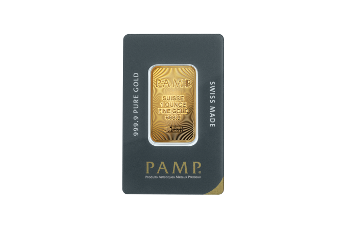 Novo prepracovaný PAMP Suisse 999,9 1oz zlatý ingot je vyrobený podľa najvyšších štandardov kvality a umenia, pre ktoré je značka PAMP známa a dôveryhodná na celom svete. 
Každá tehlička je akreditovaná Švajčiarskym federálnym úradom, je individuálne zaregistrovaná a zapečatená v ochrannom obale CertiPAMP™ s integrovaným oficiálnym certifikátom skúšky, ktorý zaručuje obsah a hmotnosť rýdzeho drahého kovu a je chránený snímateľnou fóliou. 
Dizajn zadnej strany je prispôsobený pôvodnému zakladajúcemu logu PAMP zaznamenanému v jeho archívoch a vyznačuje sa centrálnym štvorcom rámujúcim svetoznámy charakteristický znak štyroch inicializovaných matríc, ktoré spolu tvoria názov PAMP. Zlatý ingot PAMP Suisse 1oz, sa trblieta so svetlo lámajúcimi mikro ryhami vychádzajúcimi zo stredu. Ako bezpečnostný prvok sa používa pokročilá laserová technológia na mikrogravírovanie „PAMP Suisse“ nepretržite pozdĺž centrovaného štvorcového okraja, ktorý je viditeľný iba pri pohľade cez lupu alebo klenotnícku lupu.