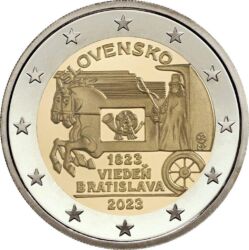Minca. 200. výročie začiatku pravidelnej expresnej pošty ťahanej koňmi na trase Viedeň – Bratislava.