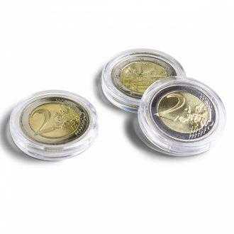 Prémiové kapsuly ULTRA (Perfect Fit) na mince sú vyrobené z čistého akrylu odolného voči poškriabaniu. Bezokrajové kapsuly sú dostupné pre všetky bežné mince s priemerom 17 až 41 mm. Bezpečné uzamykanie, no zároveň ľahko otvárateľné.
Vnútorná Veľkosť //Celková Veľkosť //Výška mince17 mm //22,38 mm ca. //3,01 mm18 mm 24,76 mm ca. 2,96 mm19 mm 24,86 mm ca. 3,02 mm20 mm 24,99 mm ca. 2,93 mm21 mm 27,00 mm ca. 2,94 mm22 mm 28,51 mm ca. 2,99 mm23 mm 28,89 mm ca. 2,89 mm24 mm 29,86 mm ca. 2,81 mm25 mm 31,90 mm ca. 2,94 mm26 mm 32,38 mm ca. 3,17 mm27 mm 32,90 mm ca. 3,25 mm28 mm 33,87 mm ca. 2,98 mm29 mm 34,89 mm ca. 2,98 mm30 mm 34,97 mm ca. 3,01 mm31 mm 37,03 mm ca. 3,11 mm32 mm 38,12 mm ca. 3,01 mm32,5 mm 37,75 mm ca. 3,04 mm33 mm 38,94 mm ca. 2,84 mm34 mm 39,93 mm ca. 3,26 mm35 mm 40,91 mm ca. 3,08 mm36 mm 41,80 mm ca. 3,37 mm37 mm 41,91 mm ca. 3,16 mm38 mm 44,06 mm ca. 3,15 mm39 mm 44,96 mm ca. 3,21 mm40 mm 44,69 mm ca. 3,14 mm41 mm 46,90 mm ca. 3,16 mm