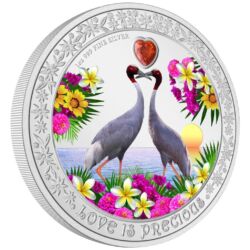 Jedenáste číslo série „Love is Precious“ novozélandskej mincovne je, ako všetky čísla tejto série, venované láske.