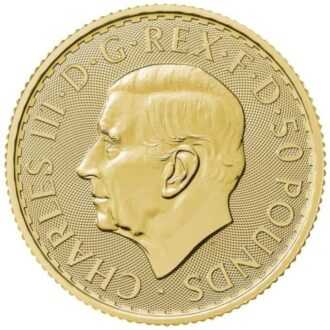 Minca Britannia 1/2 oz, ročník 2024 je vyrazená Britskou kráľovskou mincovňou z 1/2 unce 99,99% rýdzeho zlata. Ženská postava v brnení je symbolom vlastenectva krajiny. Motív je obklopený nápismi "Britannia 2024" a "1/2 OZ 9999 FINE GOLD". Zlatú mincu Britannia vydáva Britská kráľovská mincovňa od roku 1987.
Minca obsahuje inovatívnu bezpečnostnú technológiu, ktorá z nej robí vizuálne najbezpečnejšiu zlatú mincu na svete. Vyobrazenie Britannie od Philipa Nathana, vyrazené z rýdzeho zlata 999,9 a vylepšené štyrmi bezpečnostnými prvkami, je na tejto zlatej minci také krásne ako kedykoľvek predtým.
V ľavej dolnej časti návrhu, pod splývavými šatami Britannie, predstavuje trojzubec jej námornú históriu a silu. Keď pozorovateľ zmení perspektívu, tento trojzubec sa stane visiacim zámkom, ktorý zdôrazňuje bezpečnú povahu mince. Povrchová animácia odráža pohyb vĺn a jemné detaily, ako napríklad vlajka Únie na štíte Britannie, boli starostlivo zvýraznené v tejto zlatej povrchovej úprave mince. Tieto pridané bezpečnostné prvky zdobia a chránia mincu, rovnako ako mikrotext, ktorý lemuje dizajn, uvádza – „Decus et Tutamen“, čo v preklade znamená „Ozdoba a ochrana“.
Zlatá minca sa dodáva voľne.