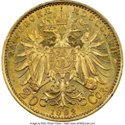 281850-20_korun_gold_1892-1905_frantisek-jozef-i-rakusko_1-jpg Zlatá minca. 20 Korún Gold 1892 - 1905 František Jozef I. - Uhorsko.
