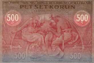 500 Kč 1919, Meszáros 
Séria: 0020 - 156128
Stav: UNC
 