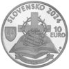 100. výročie narodenia Jána Chryzostoma KorcaStrieborná zberateľská eurominca v nominálnej hodnote 10 eur
 
Ján Chryzostom kardinál Korec (22. 1. 1924 – 24. 10. 2015) sa narodil v Bošanoch. V roku 1939 vstúpil do rehole jezuitov. Po likvidácii reholí a kláštorov bol donútený odísť do civilného života. V roku 1950 bol tajne vysvätený za kňaza a v roku 1951 za biskupa. Biskupskú službu však nemohol vykonávať verejne, preto po celý čas pracoval ako robotník. Pre náboženskú činnosť medzi študentami strávil niekoľko rokov vo väzení. V širokej palete svojich diel vystupoval ako veľký znalec ľudskej duše. Tvoril najmä duchovnú literatúru, ale aj diela, týkajúce sa problémov náboženského života na Slovensku. V januári 1990 sa stal rektorom Kňazského seminára sv. Cyrila a Metoda v Bratislave, vo februári bol menovaný za nitrianskeho sídelného biskupa. Dňa 28. júna 1991 ho pápež Ján Pavol II. ustanovil za kardinála. Pochovaný je v Bazilike sv. Emeráma na Nitrianskom hrade.