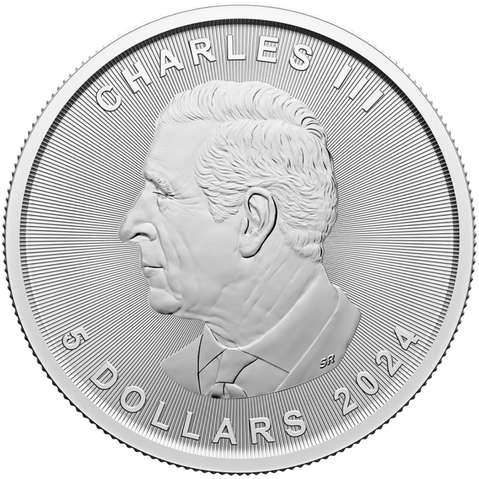 Kanadský javorový list je absolútnym bestsellerom a jednou z najpopulárnejších mincí medzi investormi a zberateľmi na celom svete.
Kráľovská kanadská mincovňa vydáva strieborný javorový list od roku 1988. Motívom kanadskej klasiky je tradične javorový list – národný symbol a „veľvyslanec“ Kanady. Rubová strana zobrazuje po prvý krát portrét kráľa Karola III., nominálnu hodnotu a rok vydania.
Strieborné mince javorového listu sú dodávané bez balenia. Tuba obsahuje 25 ks mincí.