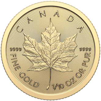 Kanadský javorový list je absolútnym bestsellerom a jednou z najpopulárnejších mincí medzi investormi a zberateľmi na celom svete. 
Motívom kanadskej klasiky je tradične javorový list – národný symbol a „veľvyslanec“ Kanady. Rubová strana zobrazuje portrét Karola III., nominálnu hodnotu a rok vydania.
Zlaté mince javorového listu sú dodávané bez balenia.