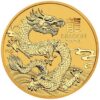Nové vydanie austrálskej lunárnej série III mincovne v Perthe je venované roku draka. 
Drak je piate zviera v kalendári čínskeho zverokruhu. Piate číslo 12-ročnej série Lunar III obsahuje detailné zobrazenie mýtického tvora. Draka obklopujú štylizované vlny a horiaca perla. Dizajn tiež obsahuje čínsky znak pre „Dragon“, nápis „DRAGON 2024“ a značku mincovne „P125“ označujúcu 125. výročie Mincovne v Perthe. 
Na rube je zobrazený portrét kráľovnej Alžbety II., doplnený o dátumy jej vlády, nominálnu hodnotu a rýdzosť.