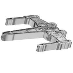 Oficiálne licencovaná strieborná minca replikuje T-65 X-wing Starfighter™, jednu z najznámejších vesmírnych lodí z vesmíru STAR WARS™.
Minca vyrazená novozélandskou mincovňou z troch uncí 99,9 % rýdzeho striebra v antickej povrchovej úprave má tvar ikonickej X-wing Starfighter™. Na zadnej strane je verejná pečať Niue, ako aj rok vydania „2024“ a označenie „TEN DOLLARS“.
T-65 X-wing Starfighter™ je známy svojou všestrannosťou a úlohou v povstaní proti Galaktickej ríši. So svojimi charakteristickými zakrivenými krídlami a silnými zbraňami je X-Wing symbolom odporu a nádeje. Piloti ako Luke Skywalker™ používali tieto rýchle a ľahko manévrovateľné lode, aby smelo vyrazili do boja a bojovali za slobodu galaxie.
Limitovaná strieborná minca v tvare slávnej lode T-65 X-wing Starfighter™ sa dodáva v tematicky zodpovedajúcom origináli. box novozélandskej mincovne vrátane očíslovaného certifikátu pravosti.