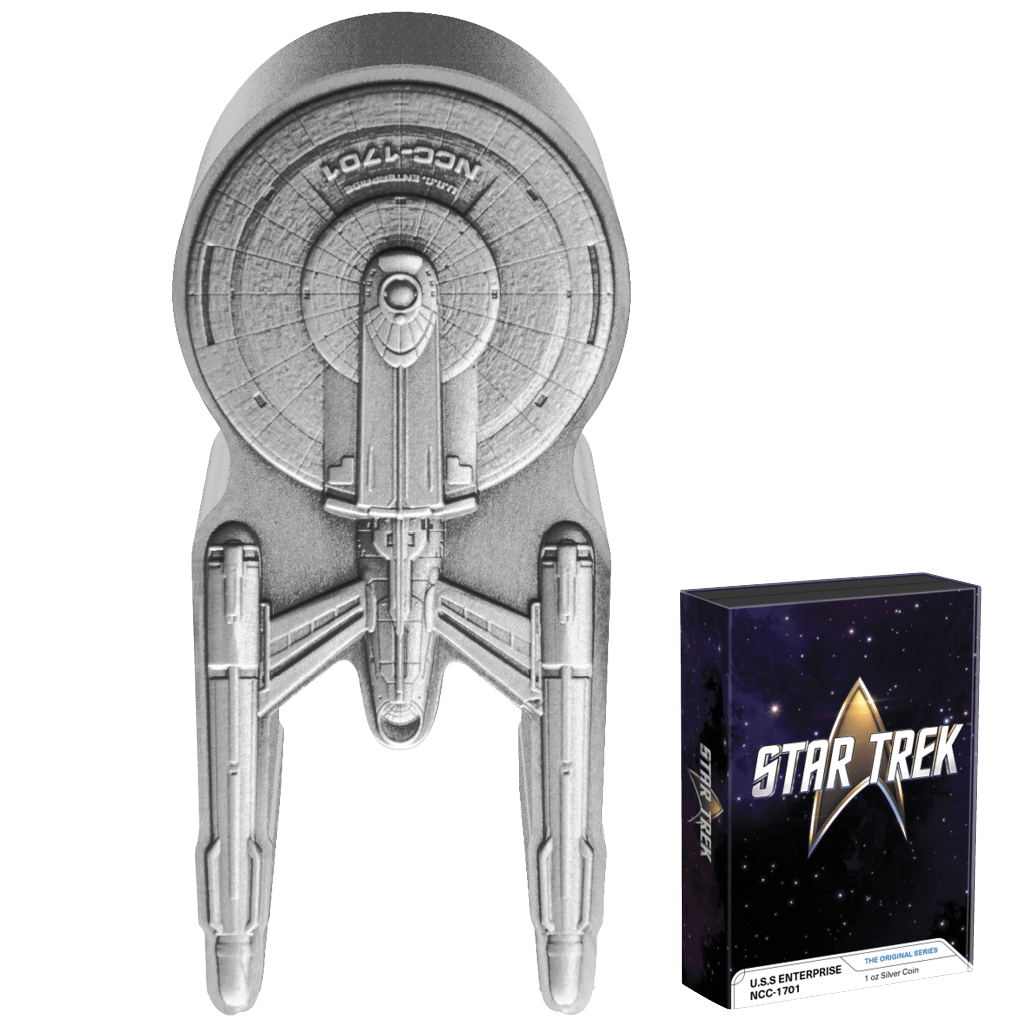 Oficiálne licencovaná strieborná minca replikuje T-65 X-wing Starfighter™, jednu z najznámejších vesmírnych lodí z vesmíru STAR WARS™.
Minca vyrazená novozélandskou mincovňou z troch uncí 99,9 % rýdzeho striebra v antickej povrchovej úprave má tvar ikonickej X-wing Starfighter™. Na zadnej strane je verejná pečať Niue, ako aj rok vydania „2024“ a označenie „TEN DOLLARS“.
T-65 X-wing Starfighter™ je známy svojou všestrannosťou a úlohou v povstaní proti Galaktickej ríši. So svojimi charakteristickými zakrivenými krídlami a silnými zbraňami je X-Wing symbolom odporu a nádeje. Piloti ako Luke Skywalker™ používali tieto rýchle a&nbsp;ľahko manévrovateľné lode, aby smelo vyrazili do boja a bojovali za slobodu galaxie.
Limitovaná strieborná minca v tvare slávnej lode T-65 X-wing Starfighter™ sa dodáva v tematicky zodpovedajúcom origináli. box novozélandskej mincovne vrátane očíslovaného certifikátu pravosti.