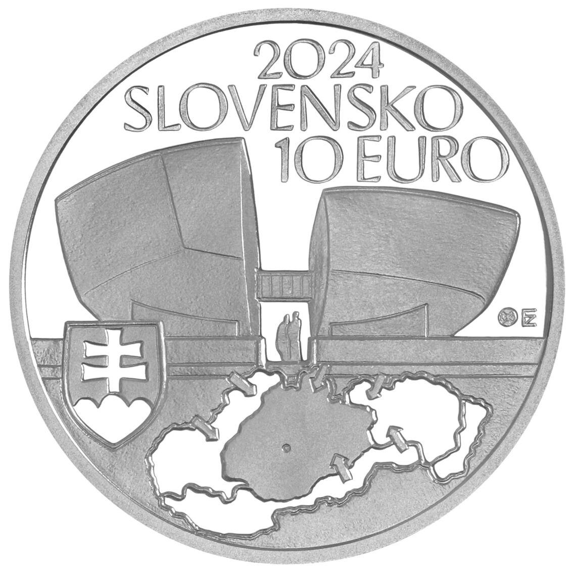 80. výročie Slovenského národného povstania
Strieborná zberateľská eurominca v nominálnej hodnote 10 eur
Slovenské národné povstanie (SNP) patrí k najdôležitejším historickým udalostiam, ktoré sa zapísali nielen do dejín Slovenska, ale tvorí aj integrálnu súčasť európskej protinacistickej rezistencie. Prípravou ozbrojeného vystúpenia proti ľudáckemu režimu a nemeckej armáde poverila Slovenská národná rada a londýnska exilová vláda pplk. Jána Goliana. Dňa 29. augusta 1944 bolo na jeho pokyn vyhlásené SNP kódovým heslom ,,Začnite s vysťahovaním!“. Do bojových operácií proti nemeckej armáde sa zapojilo približne 60 tisíc vojakov a 12 tisíc partizánov z 35 národov a národností sveta. V októbri sa velenia ujal div. generál Rudolf Viest v čase, kedy Nemecká armáda začala s generálnou ofenzívou. Jednotky pod vedením gen. Viesta dostali rozkaz na prechod na partizánsky spôsob boja. SNP bolo vyvrcholením protifašistického odboja spájajúceho všetky domáce aj zahraničné odbojové skupiny. Vďaka vyhláseniu SNP sa po vojne obnovená Československá republika prihlásila k demokratickým hodnotám slobodného sveta.
(max. odber na jednu osobu – 1ks)