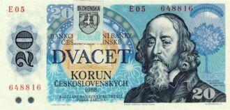 ·         20 Sk/Kčs, 1988 kolkovaná, Séria "E05"
·         Stav: UNC
·         SR1.
 
 