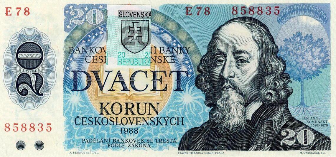 ·         20 Sk/Kčs, 1988 kolkovaná, Séria "E78"
·         Posunutý orez kolku
·         Stav: UNC
·         SR1.
 
 