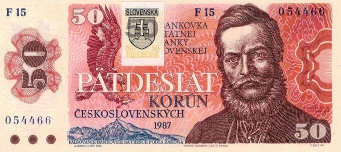 ·         50 Sk/Kčs, 1987 kolkovaná, Séria "F15"
·         Stav: UNC
·         SR2.
 
 
 