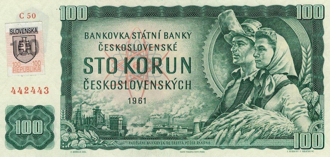 ·         100 Sk/Kčs, 1961 kolkovaná, Séria "C50"
·         Stav: UNC
·         SR3.
 
 
 