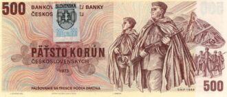 ·         500 Sk/Kčs, 1973 kolkovaná, Séria "U74"
·         Stav: UNC
·         SR3.
 
 
 