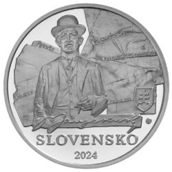 617682-strieborna_zberatelska_minca_10eur_slovensko_2024_janko-jesensky_2-jpg Minca. 150. výročie narodenia Janka Jesenského.