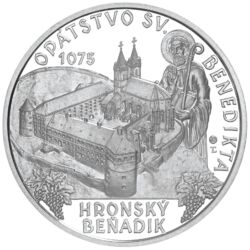 Minca. 950. výročie založenia benediktínskeho opátstva v Hronskom Beňadiku.