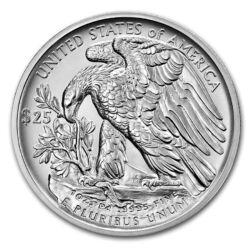 Investujte do vysoko kvalitnej 1 oz Americkej mince z paládia s rýdzosťou 999,5/1000. Tento kus váži 31,103g a je ideálny pre každého, kto chce diverzifikovať svoje portfólio alebo rozšíriť svoju zbierku drahých kovov.