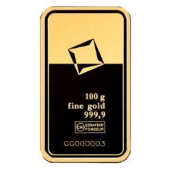 Valcambi Green Gold je produkt z prémiovej kvality zlata, ktorého pôvod je plne zdokumentovaný a nezávisle overený. Valcambi Green Gold pochádza z baní, ktoré dodržiavajú najvyššie štandardy starostlivosti o životné prostredie, zdravie, bezpečnosť ako aj ľudské práva svojej pracovnej sily.
Manipulácia a spracovanie zeleného zlata spoločnosťou Valcambi je v závode úplne oddelená od ostatnej produkcie už od príchodu, rafináciu, cez proces kontinuálneho odlievania s použitím vyhradených téglikov až po výrobu liatych a razených výrobkov.
Kedykoľvek uvidíte túto značku na produkte spoločnosti, budete vedieť, že bol vyrobený spoločnosťou Valcambi, ktorá dodržiava najprísnejšie zásady ochrany životného prostredia a ľudských práv.
Valcambi garantuje tie najvyššie štandardy pre "Valcambi Green Gold".