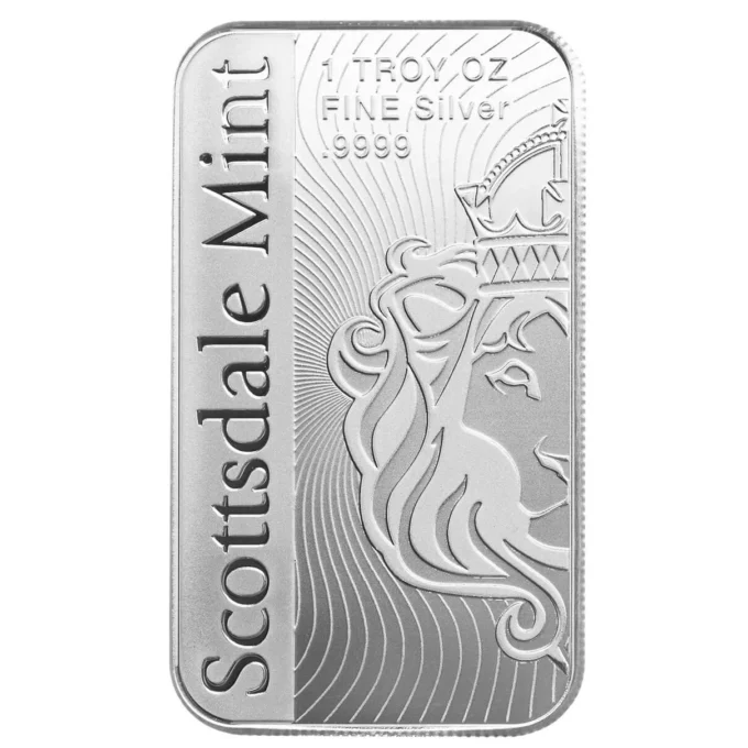 Mincovňa Scottsdale Mint, hrdo predstavuje svoje najnovšie majstrovské dielo, striebornú tehličku Scottsdale Vortex 1 oz v rýdzosti 9999. Dizajn Vortex, vyrobený s precíznou presnosťou, nielenže zaujme hrou svetla, ale tiež spĺňa vynikajúce štandardy kvality, ktoré si nároční klienti, kupujúci tehličky v priebehu rokov cenia.
Táto strieborná tehlička dodá vašej zbierke nádych elegancie.