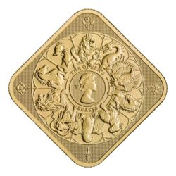 297878-queens-beasts-completer_1oz_gold_bar_2-jpg Zlatá zberateľská minca Royal Mint Queen´s Beasts Completer, 1 Oz (31,21 g) zlata rýdzosti 999,9/1000, nominálna hodnota 100 GBP, proof prevedenie, ročník 2021 - motív spája všetkých desať kráľovských heraldických zvierat.